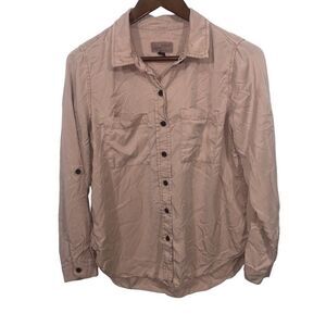 Women's Universal Threads Pink Button Down Shirt